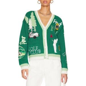 NO! Jeans Gone Golfing Cardigan